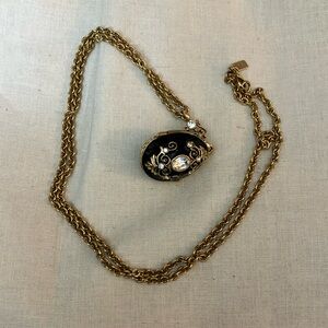 Faberge-style egg pendant